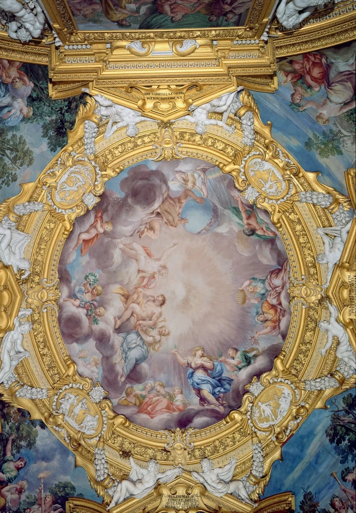 Soffitto - La stanza di Apollo, Palazzo Pitti, Firenze